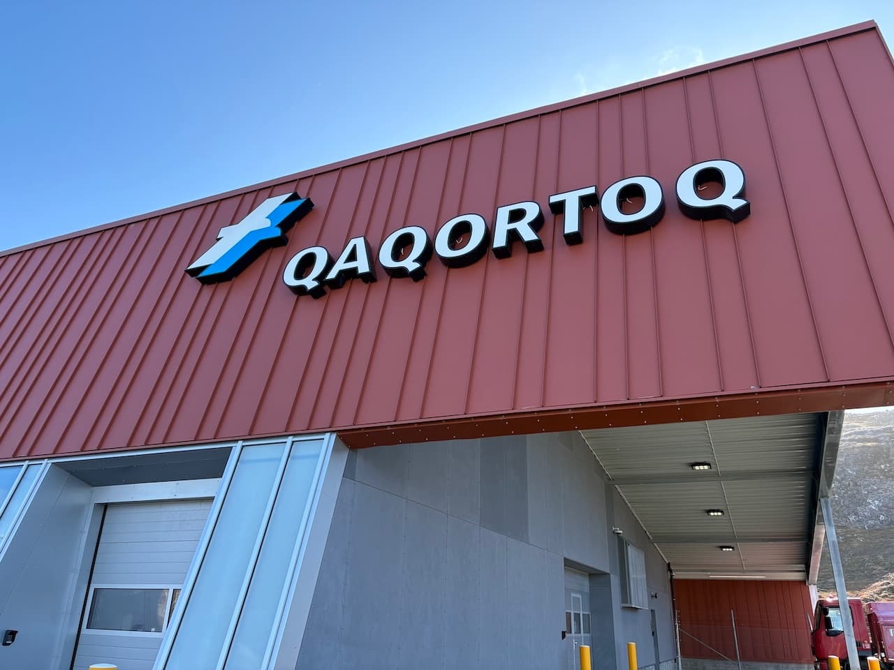 Budova letiště Qaqortok