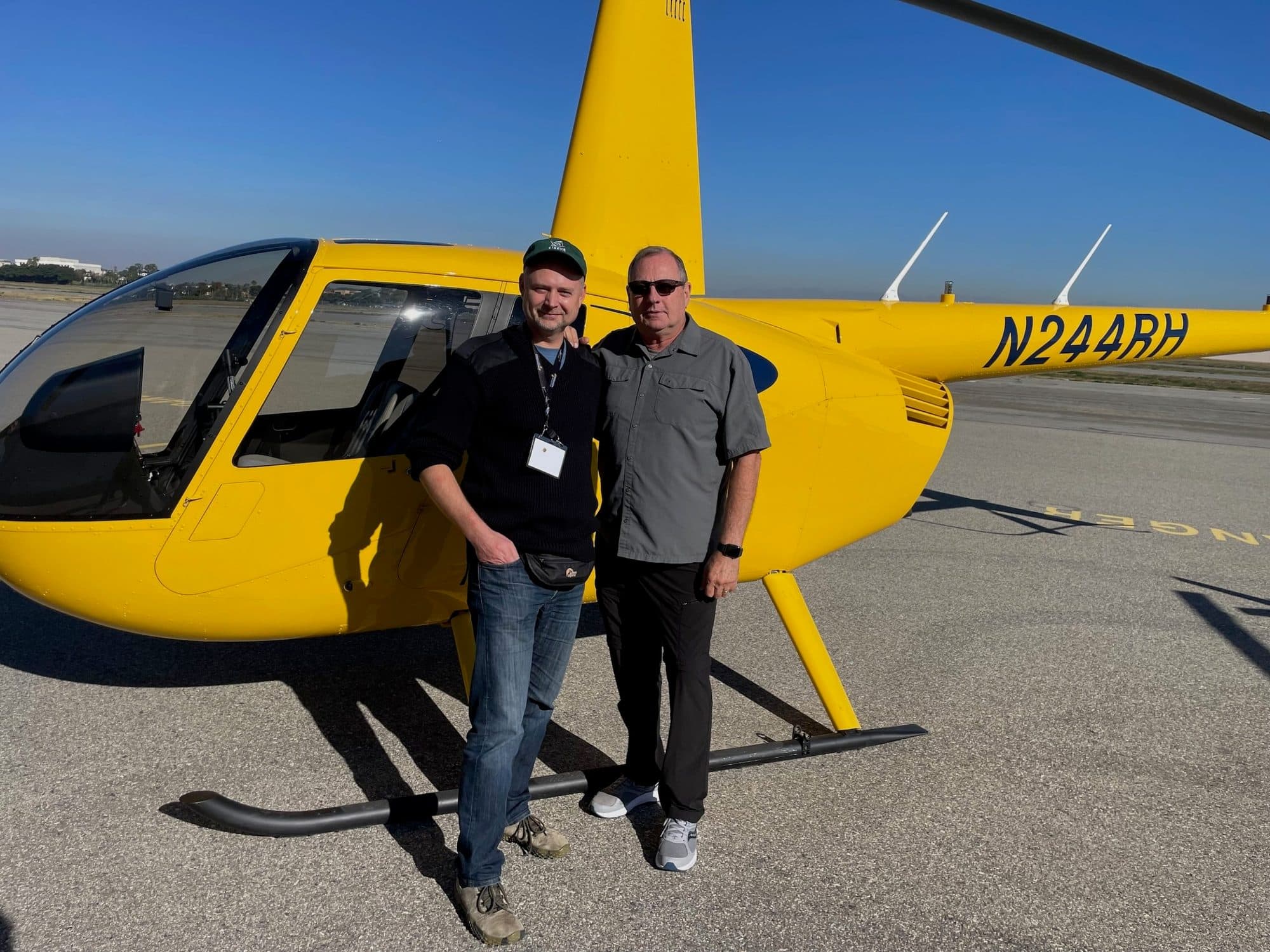Šéfinstruktor Bob Muse, legendární pilot vrtulníků a světově uznávaný mistr svého oboru
