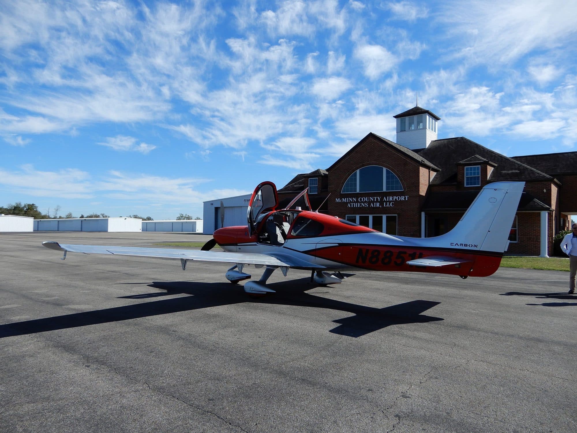 Rozlétání na typu SR-22, Generace 6, předtím než mi společnost Cirrus Aircraft letadlo zapůjčila.
