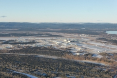 Přiblížení na kanadské letiště Goose Bay, Happy Valley (CYYR)