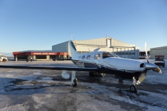 Zledovatělé kanadské letiště Goose Bay, Happy Valley (CYYR)