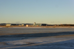 Zledovatělé kanadské letiště Goose Bay, Happy Valley (CYYR)