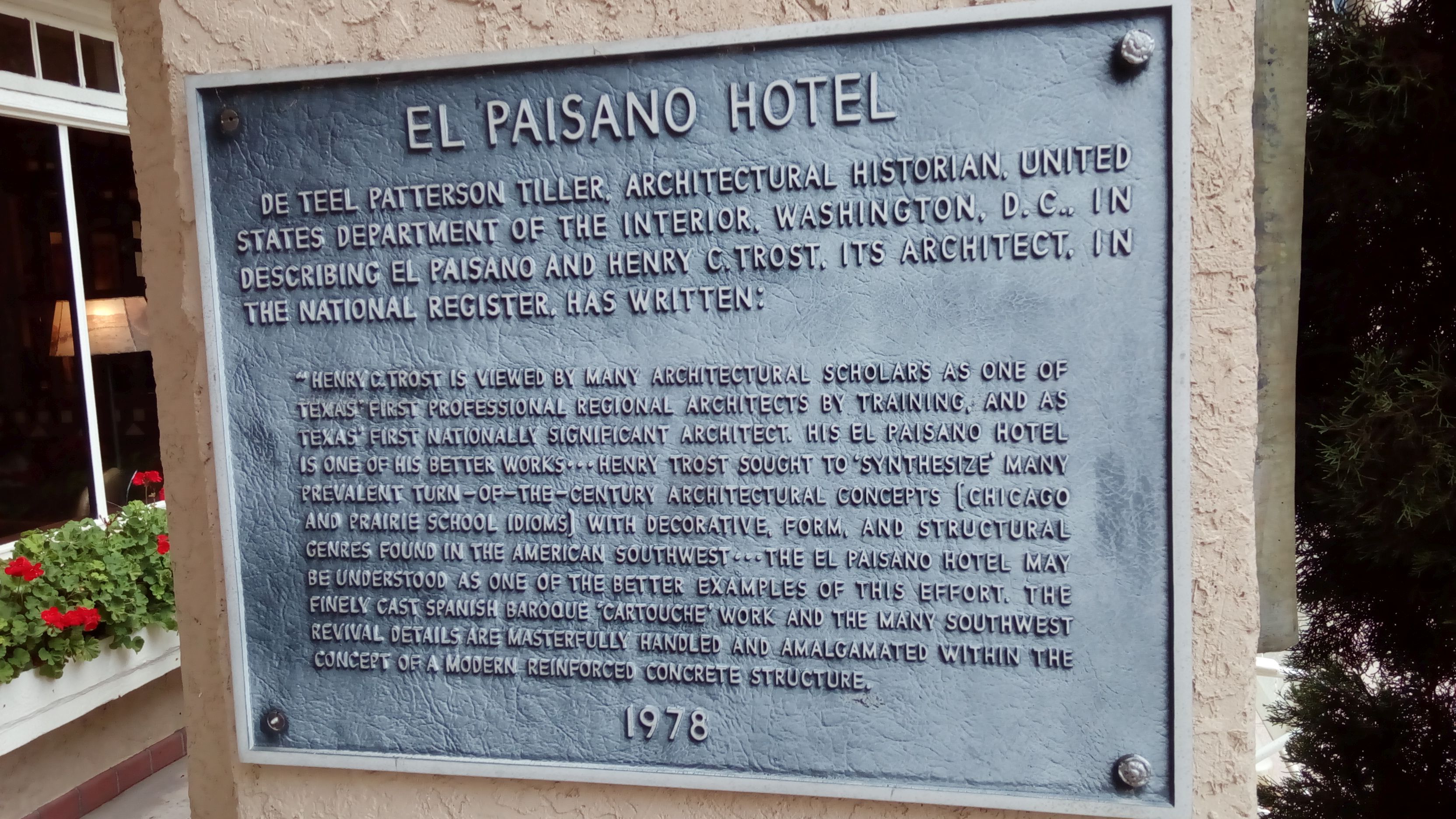 Hotel Paissano, Marfa