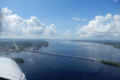 Mezi městy Punta Gorda a Fort Mayers na západní pobřeží Floridy.