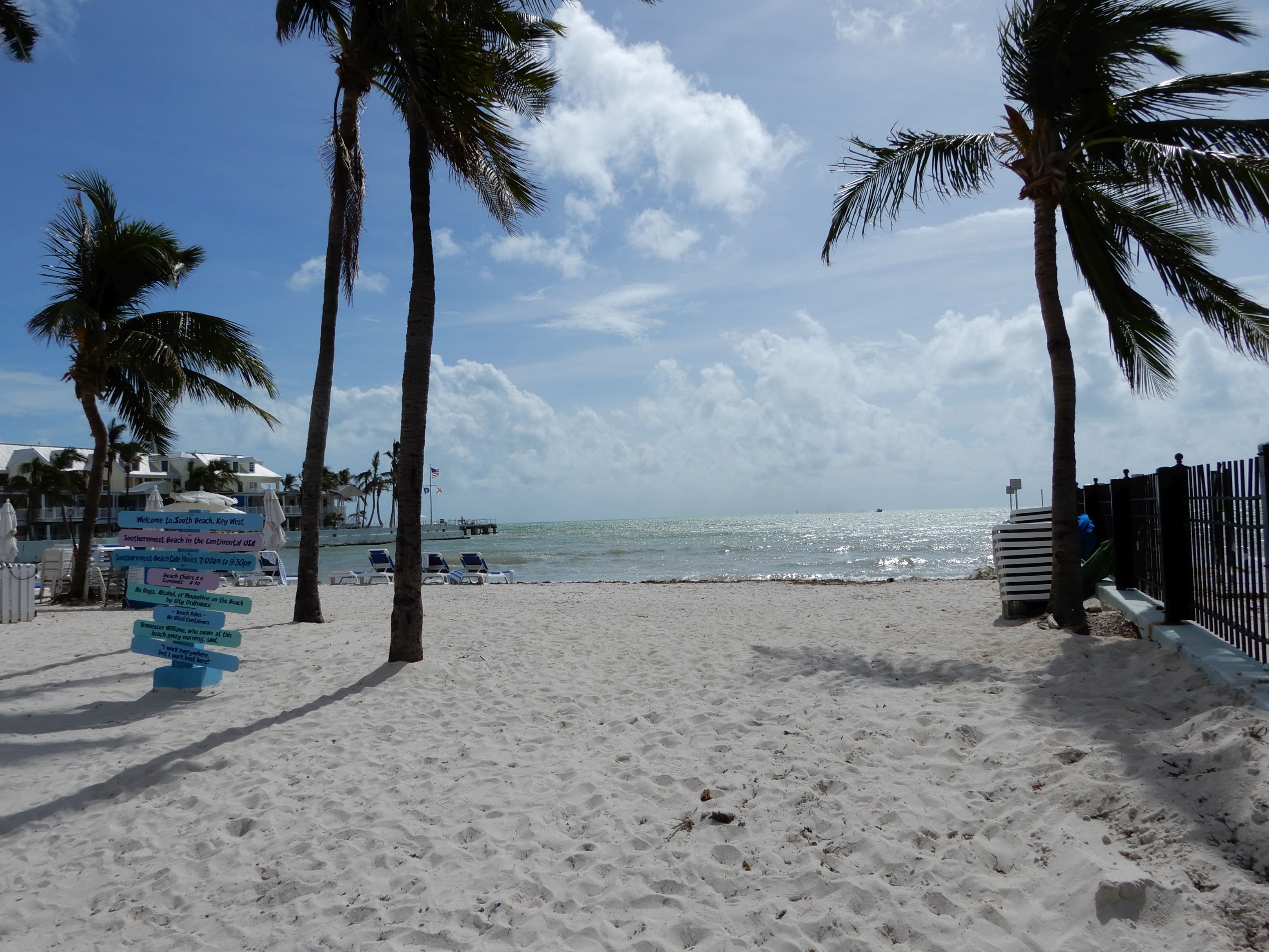 Floridský Key West je jedno z mála míst v USA s celoročně subtropickým až tropickým klimatem.